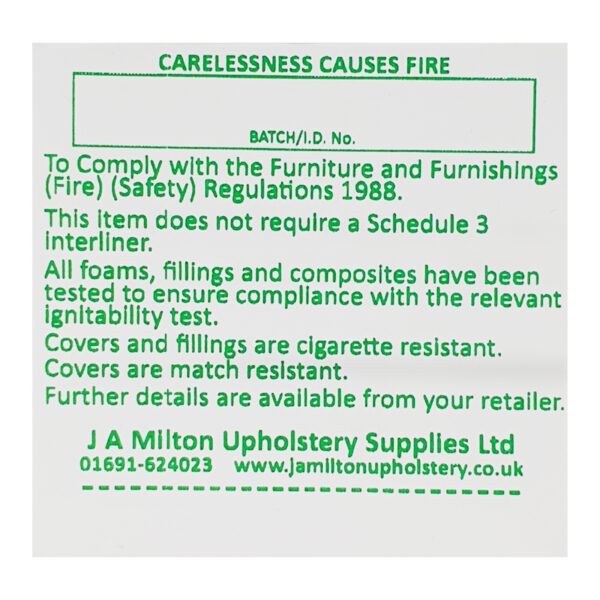 Carelessness Causes Fire - Adhesive Labels