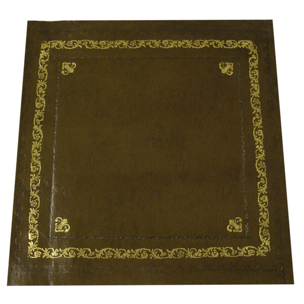 Leather Skiver with Tooling