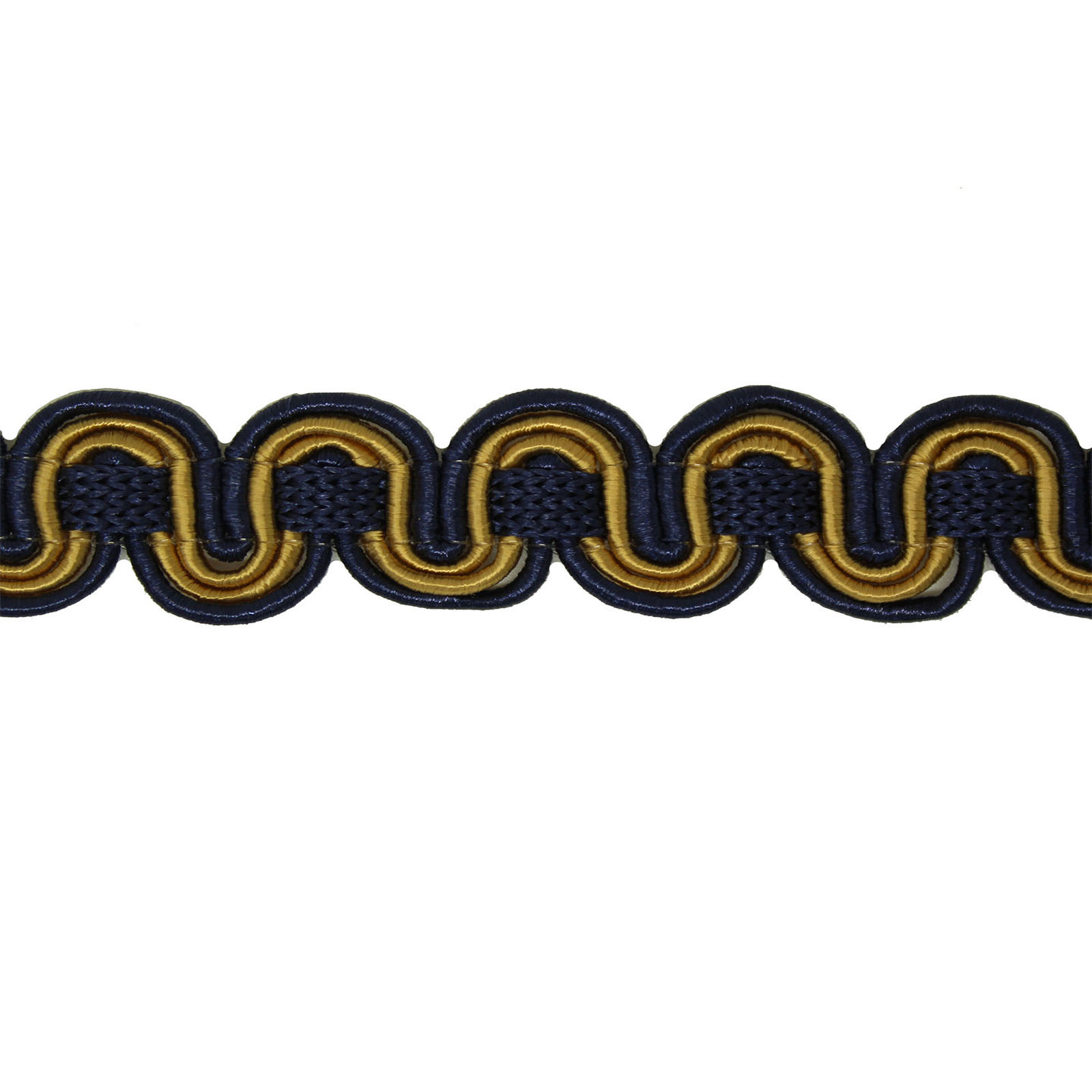Strand Gimp Col. 152 Gold and Dark Blue