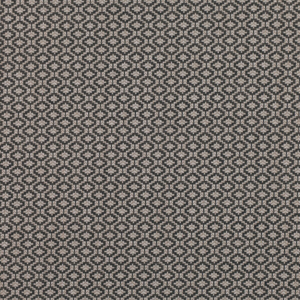 Austin Patterned Fabric Col. Charcoal