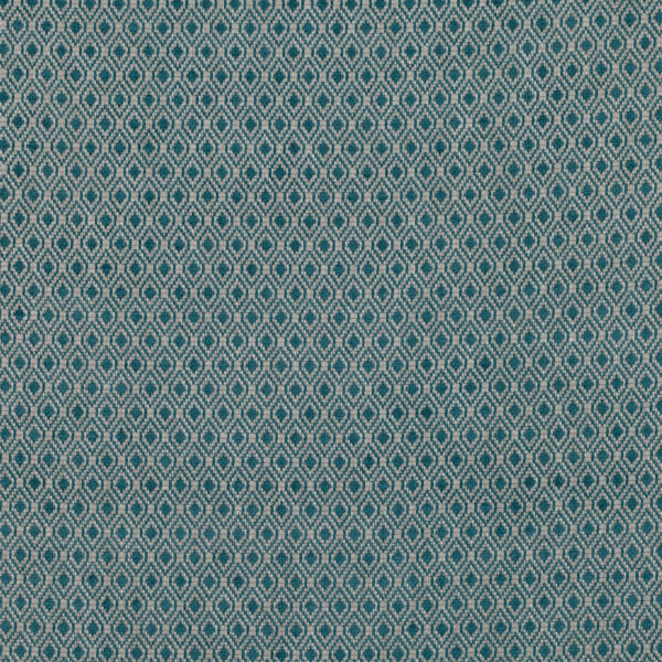 Ennis Patterned Fabric Col. Teal