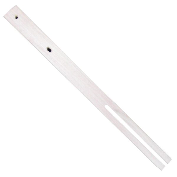 Pair of hardwood headboard forks for divan bed headboard fitting