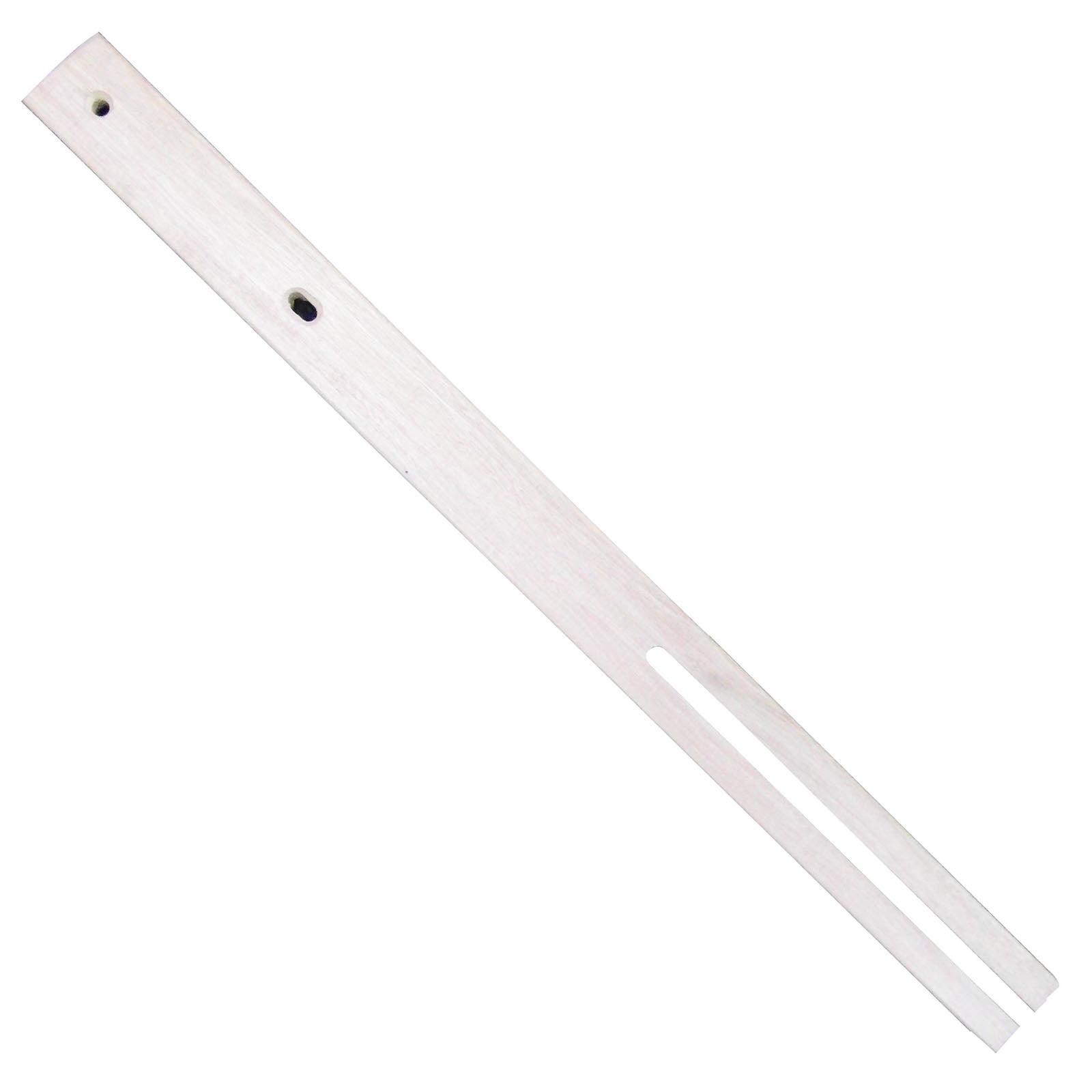 Pair of hardwood headboard forks for divan bed headboard fitting